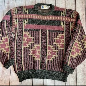 SWEATERS 90’s Vintage Acrylic Sweater Medium